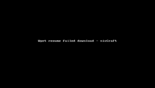 wget-resume-failed-download